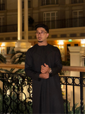 Obsidian Black Emirati Thobe