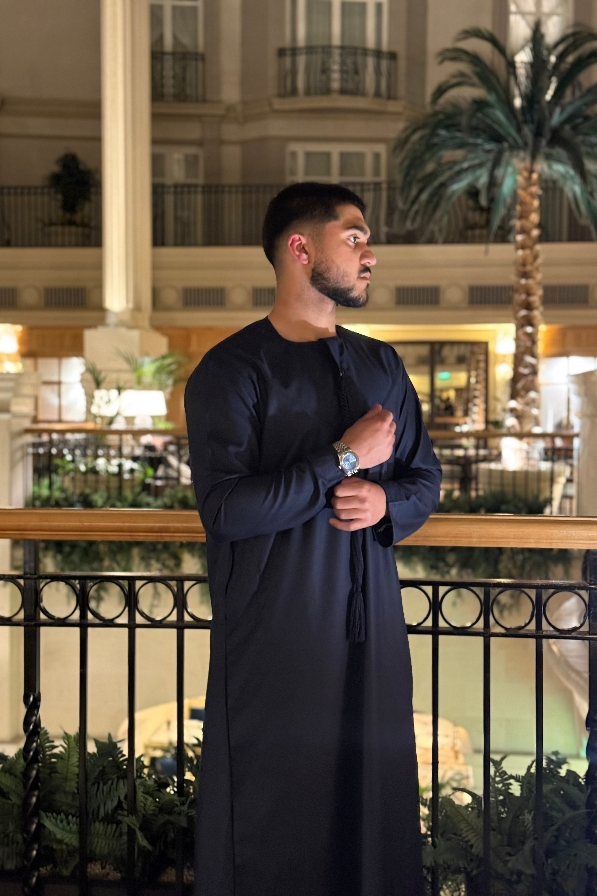 Sapphire Blue Emirati Thobe