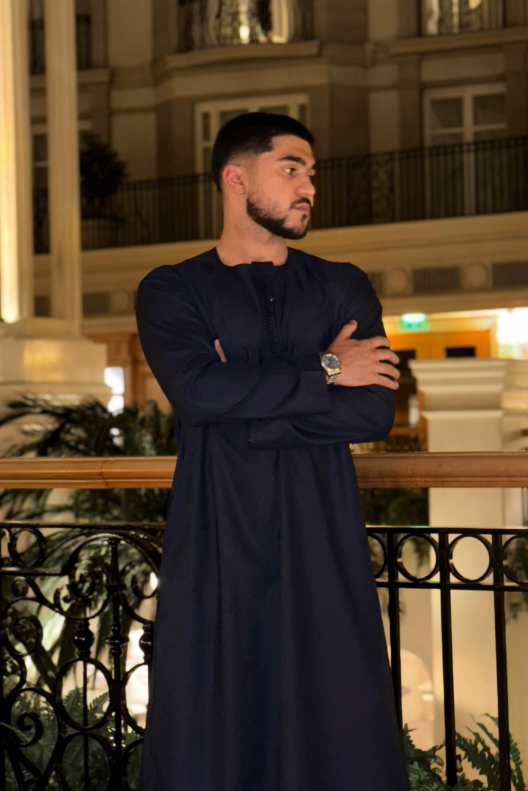 Sapphire Blue Emirati Thobe