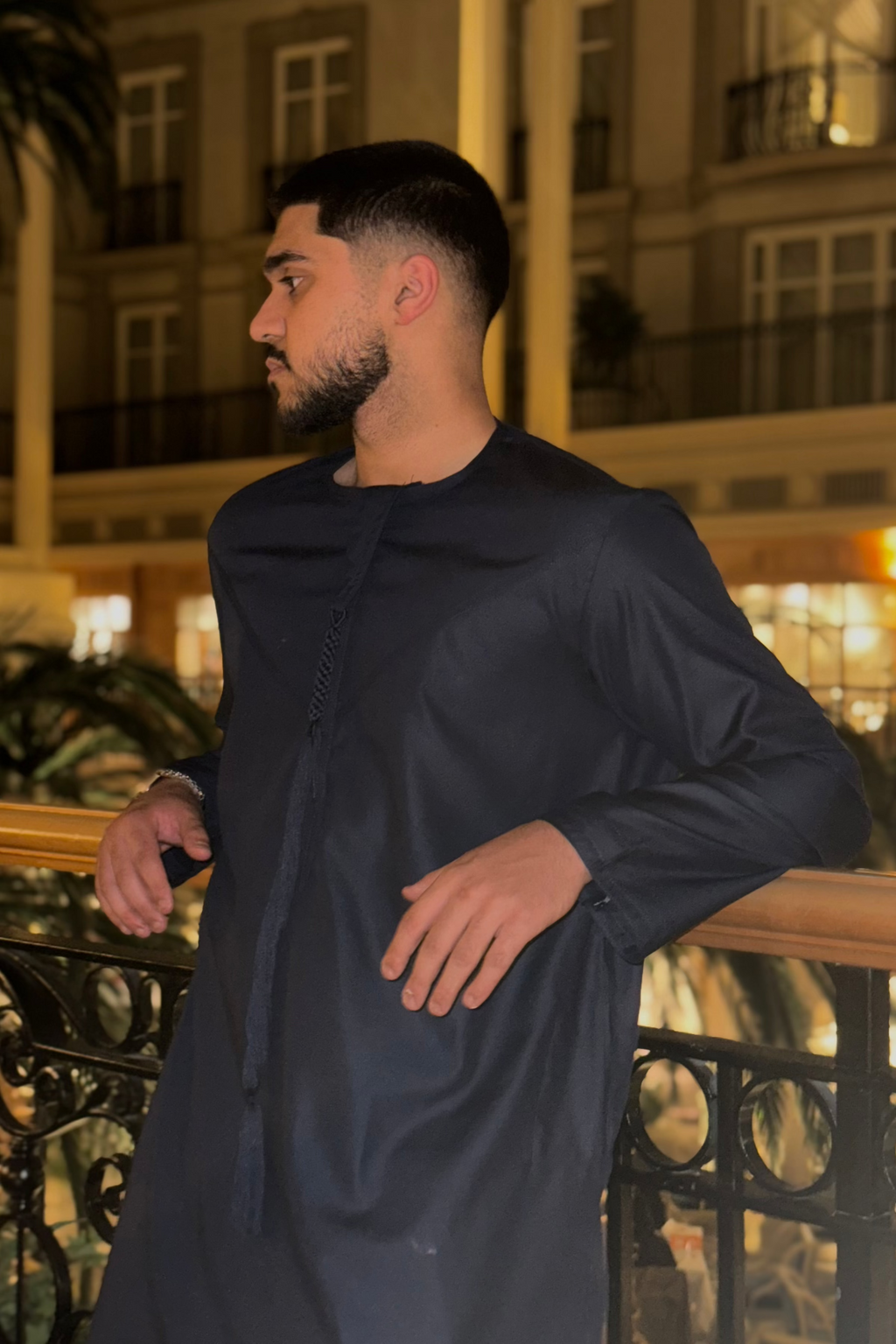 Sapphire Blue Emirati Thobe